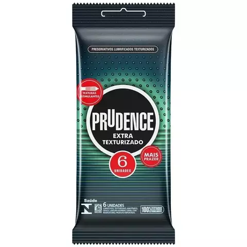Preservativo Prudence - Extra Texturizado 6un