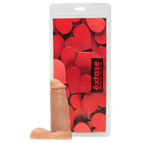 PROTESE EXTASE MACICA C/ESCROTO 12,5X3,2CM