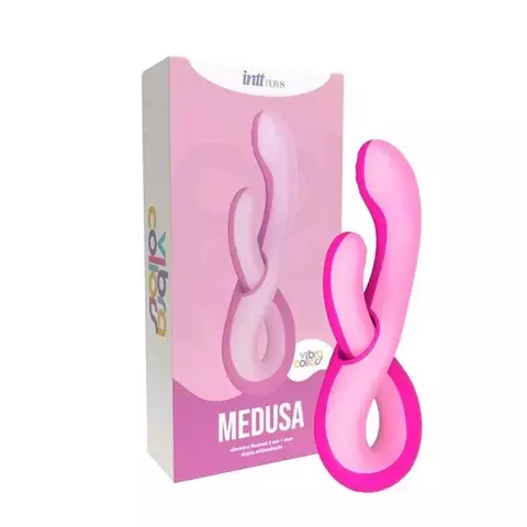 Vibrador Medusa Flexível 2 Em 1