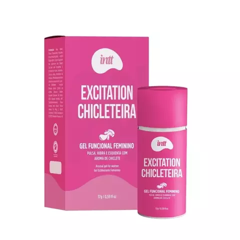 Excitation Chicleteira Gel Funcional Feminino 17G Linha Collors Intt