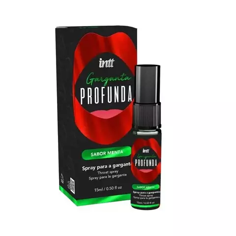 Garganta Profunda Menta Spray Dessensibilizante Oral 15Ml Intt