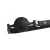 Mordaca de Silicone com Bola 4.5cm - SI: Cor: Preto; na internet