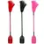 Chibata Retangular Preta com Plumas - comprar online