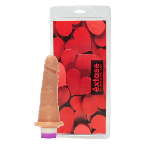 PROTESE EXTASE VIBRO NATURAL 15,4X4CM