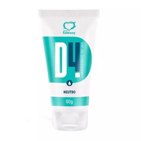 D4 Gel Umectante Lubrificante Neutro 60G Sexy Fantasy