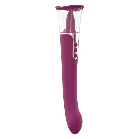 Vibrador de Clitoris - Sabrina - S-Hande: Cor: Vinho;