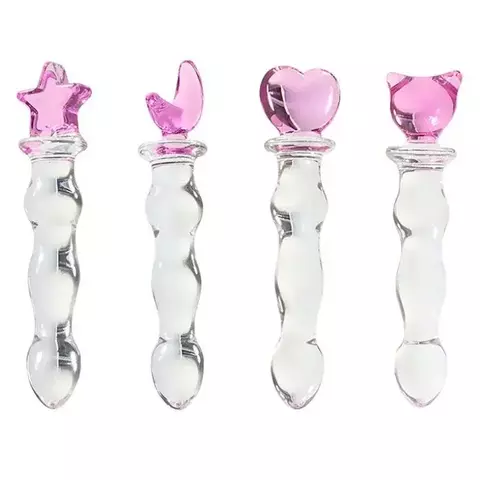 PLUG ANAL ESCALONADO DE VIDRO