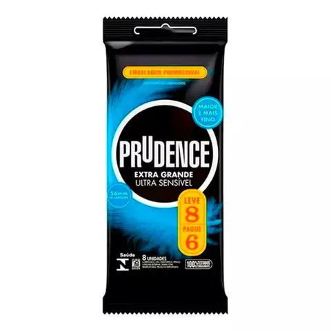 Preservativo Prudence - Extra Grande Ultra Sensível