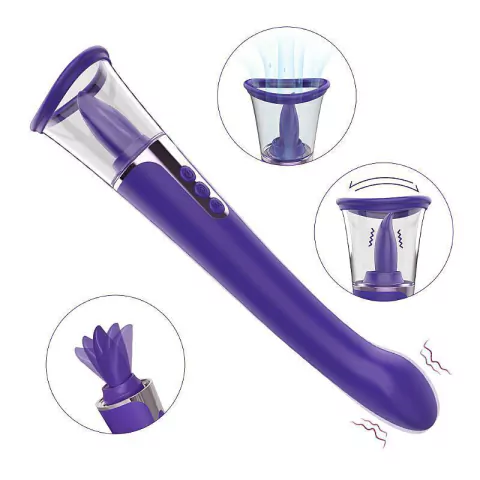 Vibrador de Clitoris - Sabrina - S-Hande: Cor: Roxo;