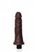 LEONARD - CYBER - VIBRO -19 X 4CM - CORES: MARROM - comprar online