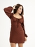 Vestido Xodó Marrom - comprar online