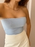Tube Top Azul Bebê
