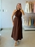 Vestido Boho Marrom