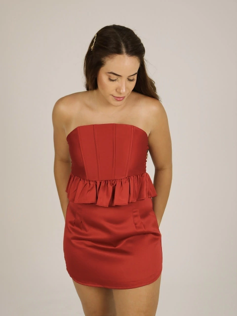 Cropped Malta Vermelho