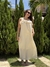 Vestido Midi com bolsos Off-white - comprar online