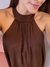 Vestido Boho Marrom na internet