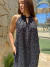 Vestido Jacquard Midi Preto - comprar online