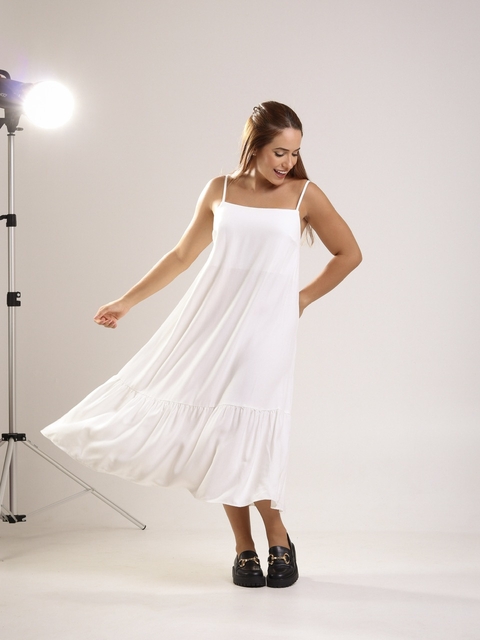 Vestido Equilíbrio Off-White