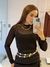 Blusa de Tule Preta