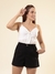 Short de Sarja Preto