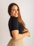 Cropped Alana Preto - comprar online