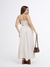 Saia Longuete Xadrez Nude - comprar online