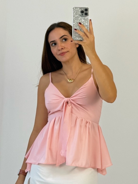 Bata Texturizada Rosa (novo tecido)