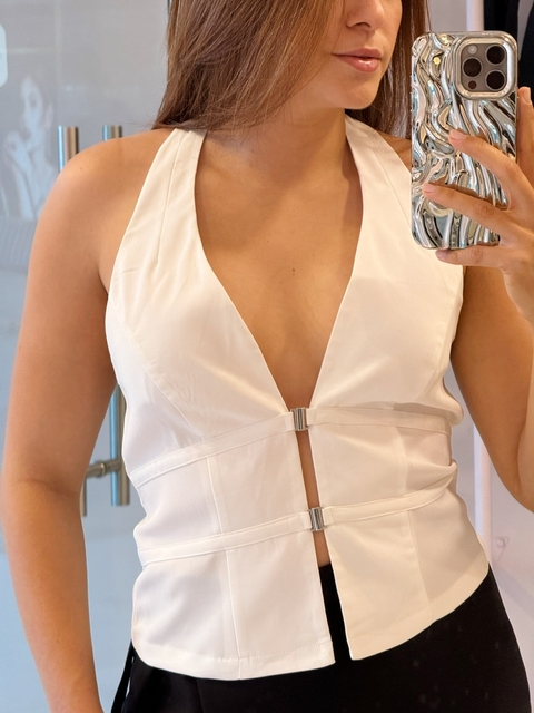 Blusa Cássia Branca