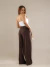 Calça Mari com bolsos Marrom - Norppa
