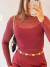 Blusa de Tule Vinho - Norppa