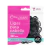 Bolsa de 250 ligas de hule para cabello, Negro
