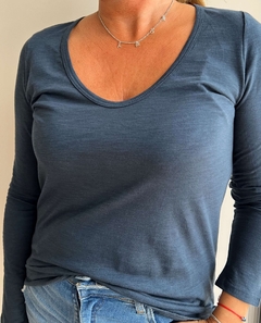 Remera Pluma Long - comprar online
