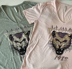 Remera Leppard Rosa - comprar online
