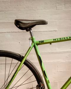 Bicicleta Ultraligera Urbana 700 Verde Eléctrico MyBikeMx en internet