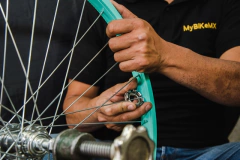 Bicicleta Ultraligera Urbana 700 Verde Eléctrico MyBikeMx - MyBikeMx