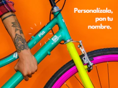 Arcoiris Radiante Bicicleta Clásica Urbana - MyBikeMx