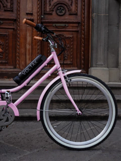 Imagen de Bicicleta Eléctrica Champaña en Casa