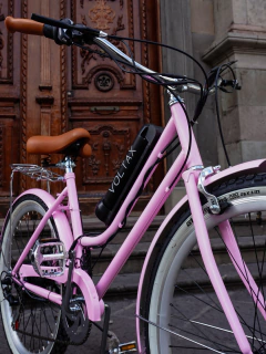 Imagen de Bicicleta Eléctrica Champaña en Casa