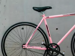 Bicicleta Ultraligera Urbana 700 Rosa Champaña MyBikeMx en internet