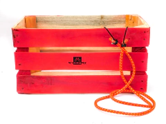 Caja de Carga Trasera para Bicicleta Madera en Colores con Liga de Ajuste Mybikemx en internet