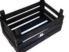 Caja de Carga Trasera para Bicicleta Madera en Colores con Liga de Ajuste Mybikemx - comprar en línea