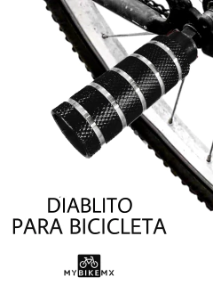 Diablitos Negros Bicicleta Resistentes Grandes Par Mybikemx - MyBikeMx