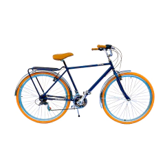 Bicicleta Vintage Urbana Istambul Azul Marino MyBikeMx