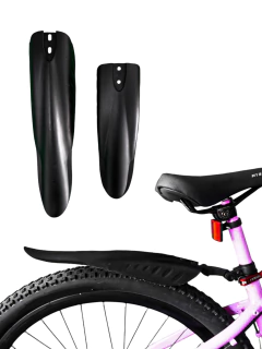 Juego Salpicaderas de Plastico Para Bicicleta Delantera Y Trasera MyBikeMx