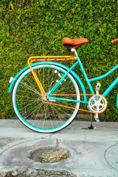 Bicicleta Azul Caribe Clásica Urbana con Accesorios MyBikeMx - tienda en línea
