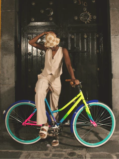 Arcoiris Radiante Bicicleta Clásica Urbana - MyBikeMx