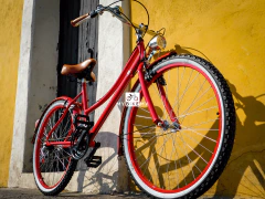 Red Velvet Personalizada con tu Nombre y Accesorios - MyBikeMx