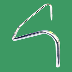 Manubrio Bicicleta Vagabundo Alto Cromado MyBikeMx - MyBikeMx