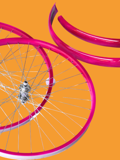 Kit Salpicaderas y Rines Piñon Libre Colores Para Bicicleta Todas las Medidas - MyBikeMx