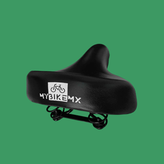 Kit Para Bicicleta Negro Canasta Timbre Espejos Puños Y Asiento - comprar en línea